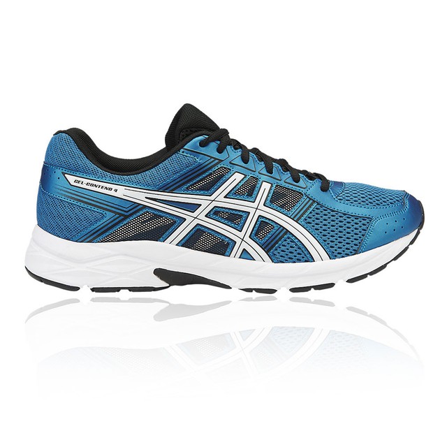 Asics Uomo Gel Contend 4 Scarpe da Ginnastica Corsa Sport Blu Asics Uomo Gel Contend 4 Scarpe da Ginnastica Corsa Sport Blu