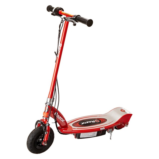 Razor E100 Motorized 24 Volt Electric Rechargeable Ride On Outdoor Scooter Razor E100 Motorized 24 Volt Electric Rechargeable Ride On Outdoor Scooter