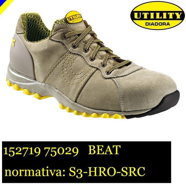 TG.46U Diadora Beat Low S3 Hro Scarpe da Lavoro Unisex Adulto TG.46U Diadora Beat Low S3 Hro Scarpe da Lavoro Unisex Adulto