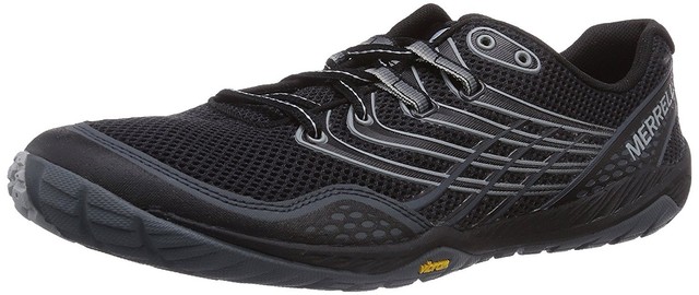 Merrell Men's Trail Glove 3 Trail Running Shoe Black/Light Grey 8.5 M US Merrell Men's Trail Glove 3 Trail Running Shoe Black/Light Grey 8.5 M US