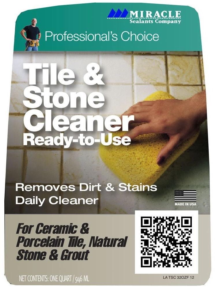 Miracle Sealants Tsc Qt Sg Tile And Stone Cleaner 1 Quart Bottle Brand New T