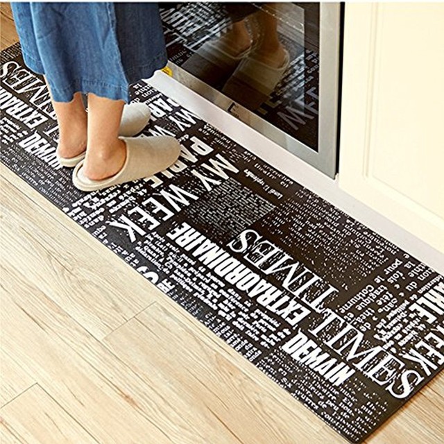 Kitchen Rugs Ukeler Rubber Mat Waterproof Runner Comfy Durable Multi Kitchen Rugs Ukeler Rubber Mat Waterproof Runner Comfy Durable Multi Area Letter Ebay