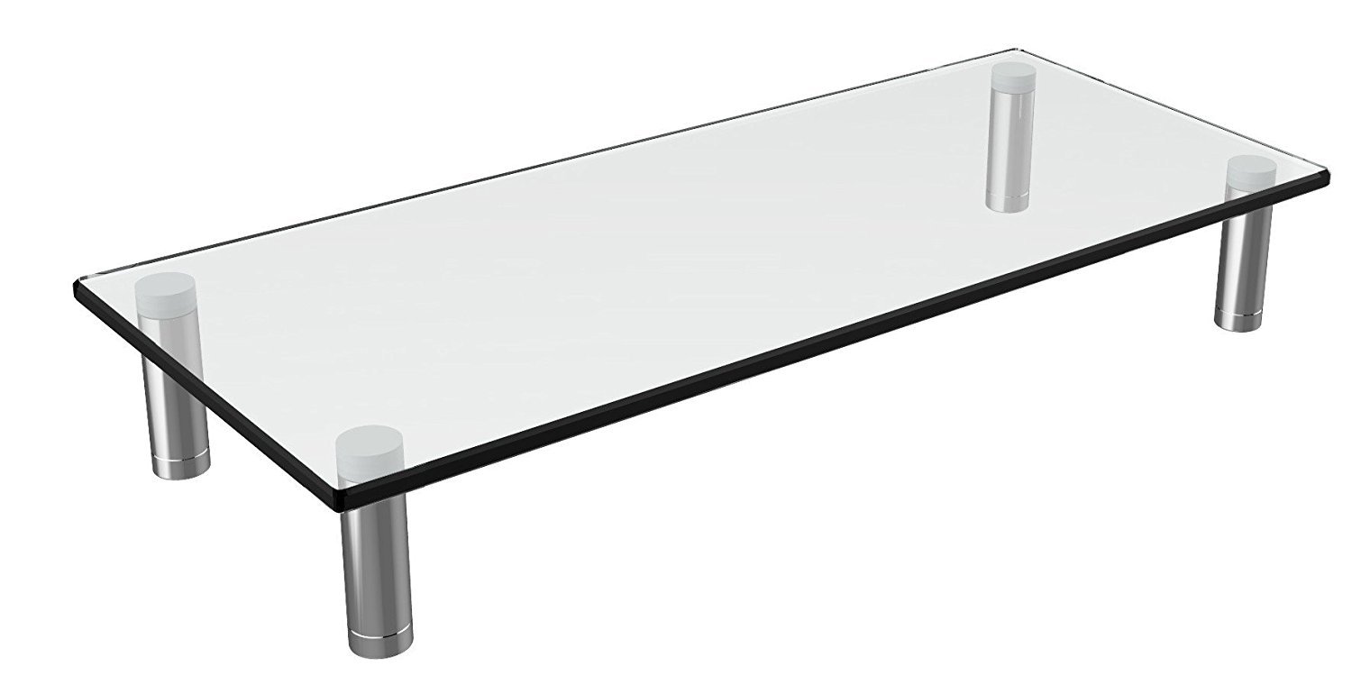 Husky Mounts Computer Monitor Riser Desktop Stand 22 X 9 5 Picture 1 Of 9