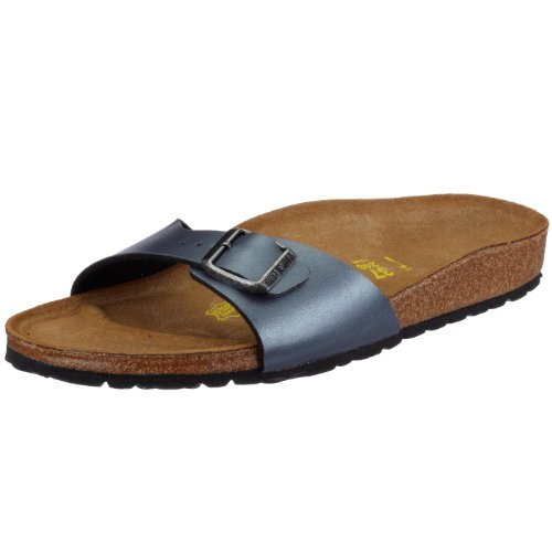 Birkenstock Madrid BirkoFlor Sandali Unisex Adulto Nero 38 EU Birkenstock Madrid BirkoFlor Sandali Unisex Adulto Nero 38 EU