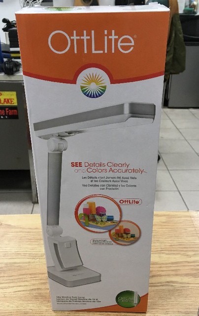 Ottlite 13700r Slimline Task Lamp Light 13w Desk Table Small 31700r New Ottlite 13700r Slimline Task Lamp Light 13w Desk Table Small 31700r Nib