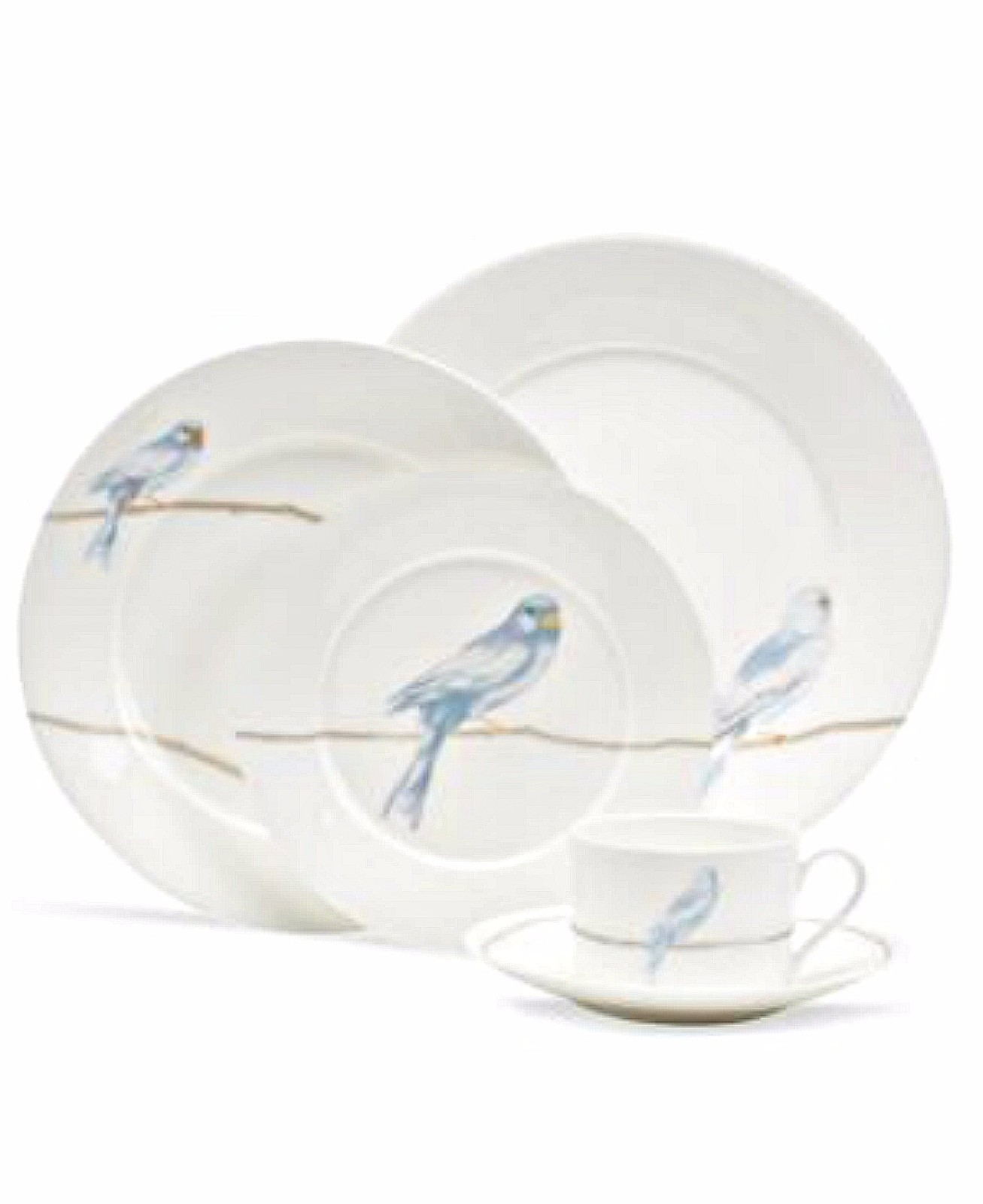 Martha Stewart Collection Dinnerware Sky Song 5 Piece Place Setting ... Martha Stewart Collection Dinnerware Sky Song 5 Piece Place Setting ...