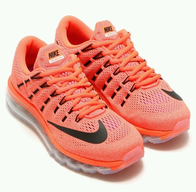 Womens Nike Air Max 2016 Hyper Orange/Sunset Glow/Black Running Shoe Womens Nike Air Max 2016 Hyper Orange/Sunset Glow/Black Running Shoe