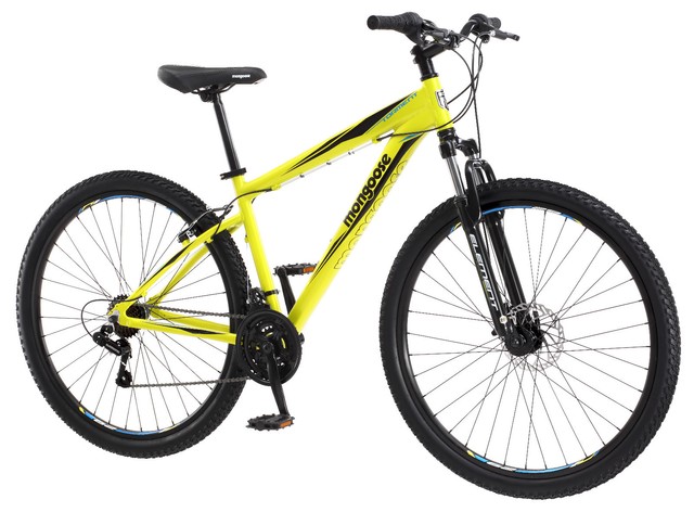 mongoose mountain bike yellow and black