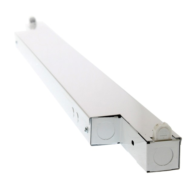 Lightolier Staggered Fluorescent Strip Light Fixture 34 T5 Ho 39w Lightolier Staggered Fluorescent Strip Light Fixture 34 T5 Ho 39w