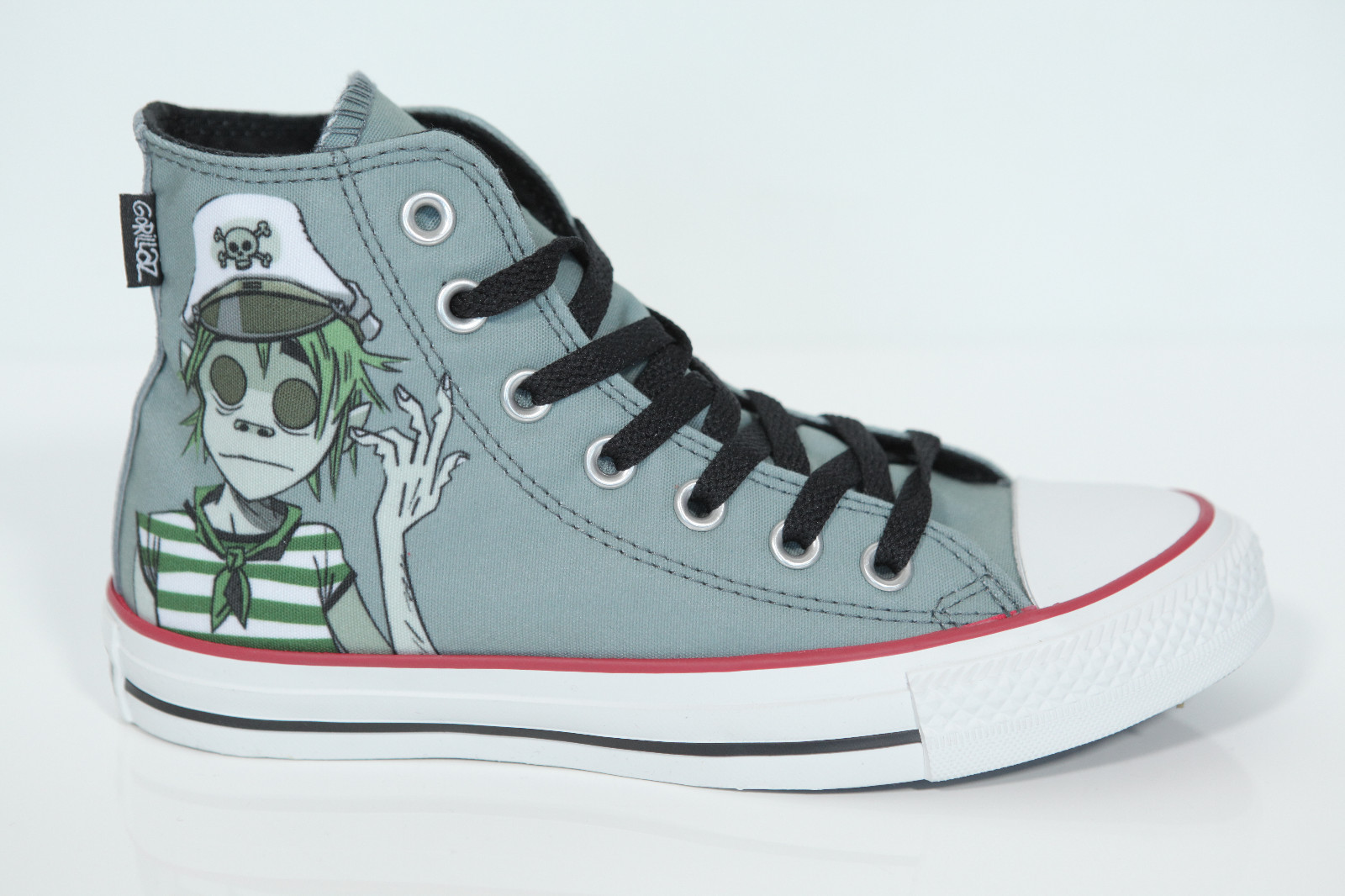 NUOVO ALL STAR CONVERSE Chucks CT HI GORILLAZ Piombo Sneakers CULTO UK 4 TGL 36 NUOVO ALL STAR CONVERSE Chucks CT HI GORILLAZ Piombo Sneakers CULTO UK 4 TGL 36