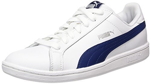 Puma Smash L Sneaker Unisex Adulto Bianco White Blue Depths 40.5 EU b0u Puma Smash L Sneaker Unisex Adulto Bianco White Blue Depths 40.5 EU b0u