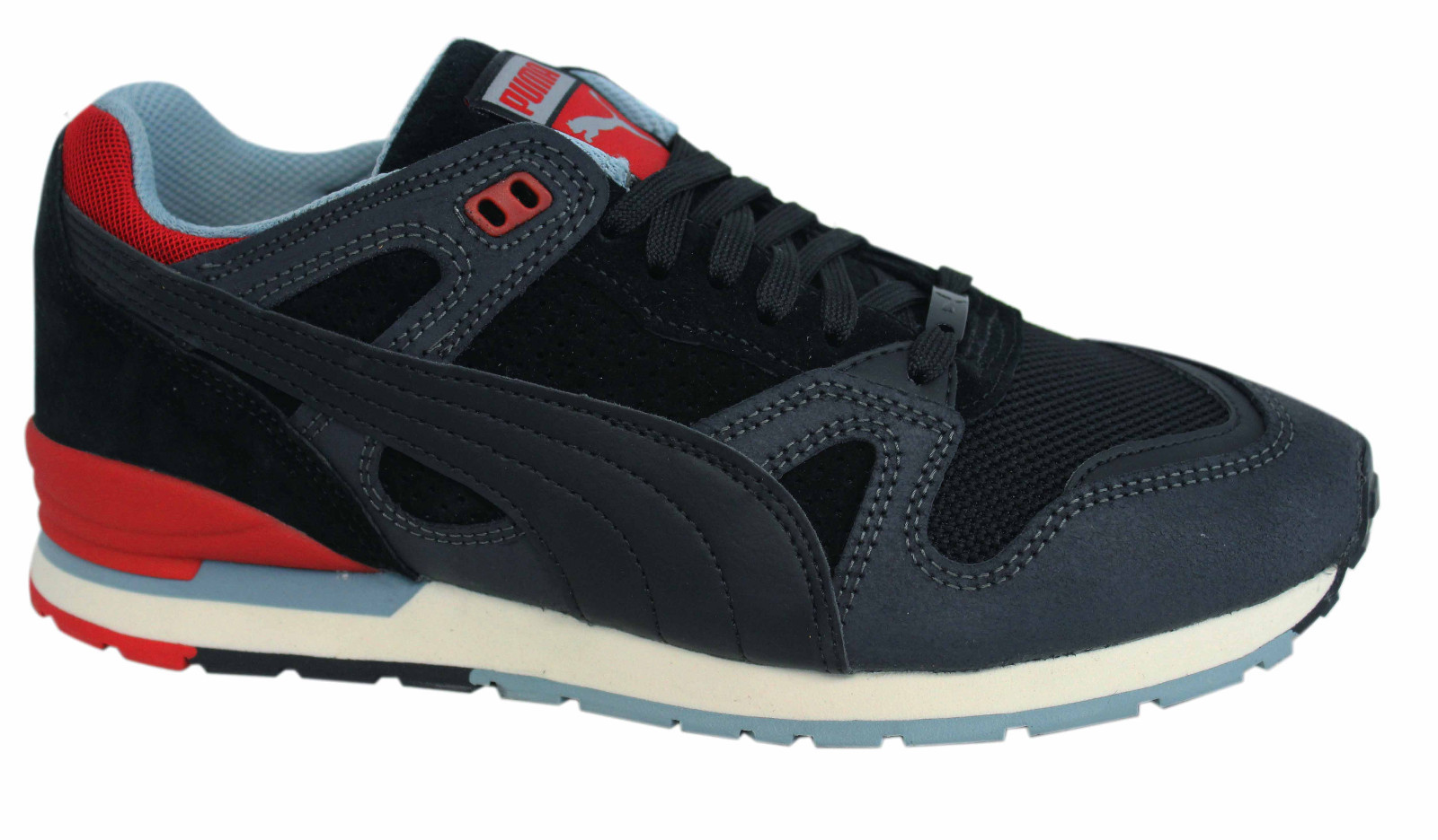 Puma Duplex OG BANDIERA Lacci Da Uomo Nero Scarpe Da Ginnastica 361414 01 U115 Puma Duplex OG BANDIERA Lacci Da Uomo Nero Scarpe Da Ginnastica 361414 01 U115