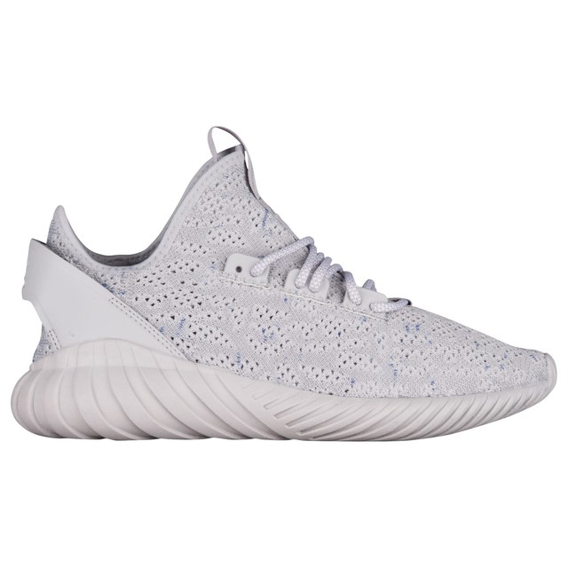 Adidas Originals tubular Doom Sock primeknit hombres gris / blanco / hi - res Adidas Originals tubular Doom Sock primeknit hombres gris / blanco / hi - res