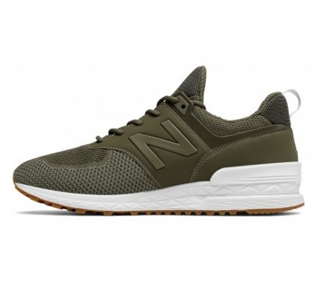 MS574 EMO Scarpe New Balance 574 Lifestyle verde/bianco/caramella 2018 Uomo Me MS574 EMO Scarpe New Balance 574 Lifestyle verde/bianco/caramella 2018 Uomo Me