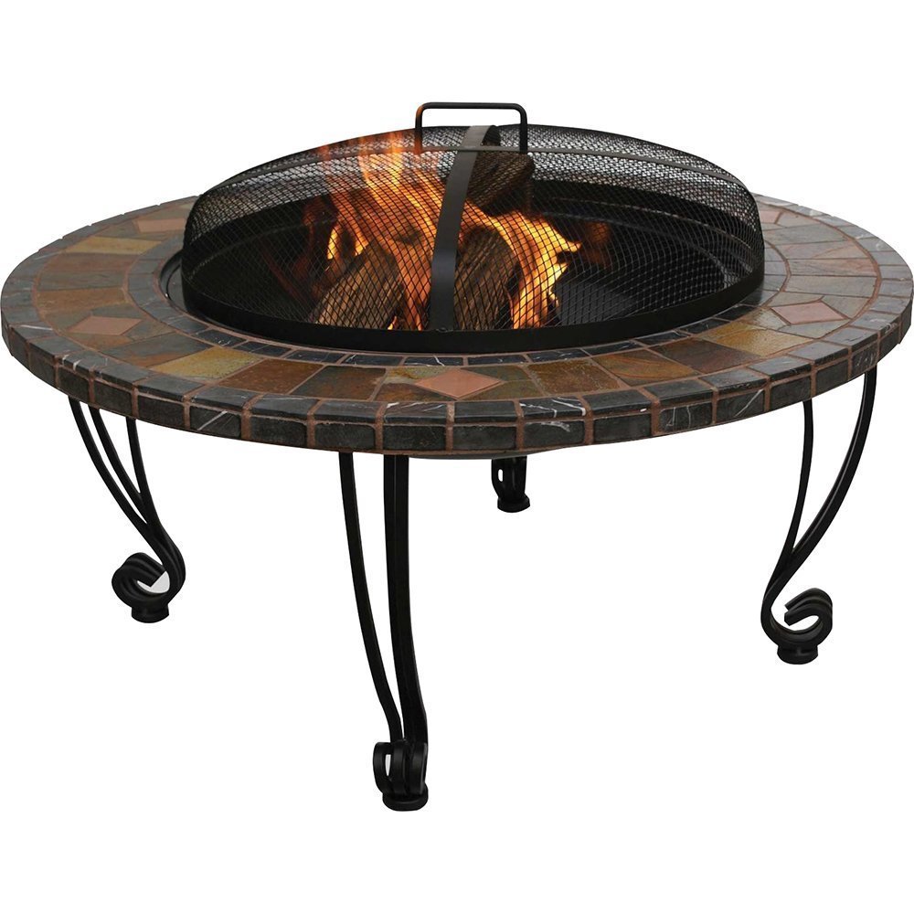Blue Rhino Wad820sp Wood Fireplace Uf 34in Outdr Slate Picture 1 Of 3