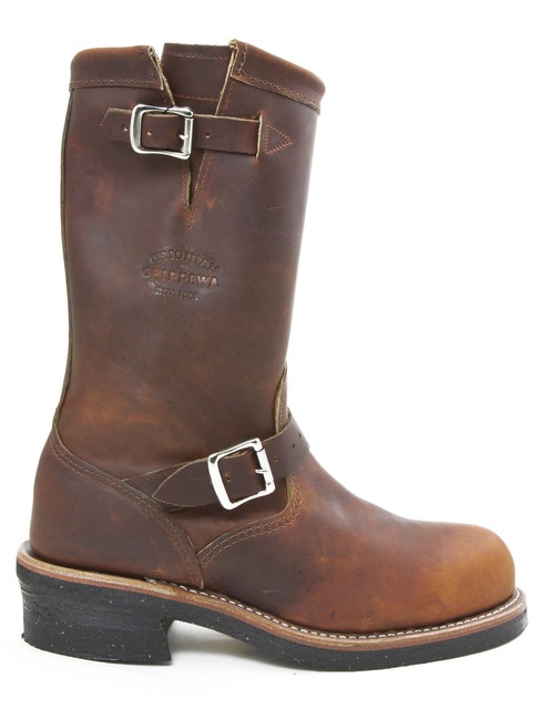chippewa men's engineer steel toe motorcycle boots