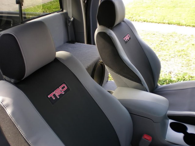 Toyota Tacoma Trd Genuine Oem Seat Cover Passenger Side 2005 2008 Toyota Tacoma Trd Sport Off Road Xrunner Front Seat Covers