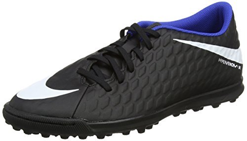 TG. 42.5 EU Hypervenomx Phade III TF Scarpe da Calcio Uomo Nero Black/Black TG. 42.5 EU Hypervenomx Phade III TF Scarpe da Calcio Uomo Nero Black/Black