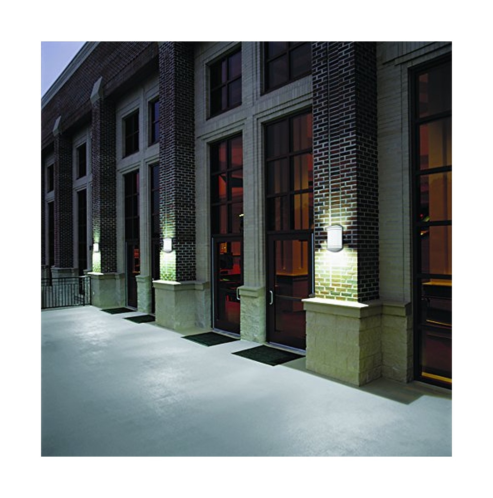 Lithonia Lighting Olcs 8 Wh M4 Led Outdoor Wall Sconce White Brand New T