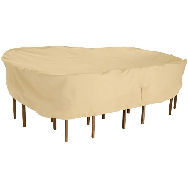 Rectangular Patio Table Chair Set Cover Durable Water Resistant Rectangular Patio Table Chair Set Cover Durable Water Resistant Furniture