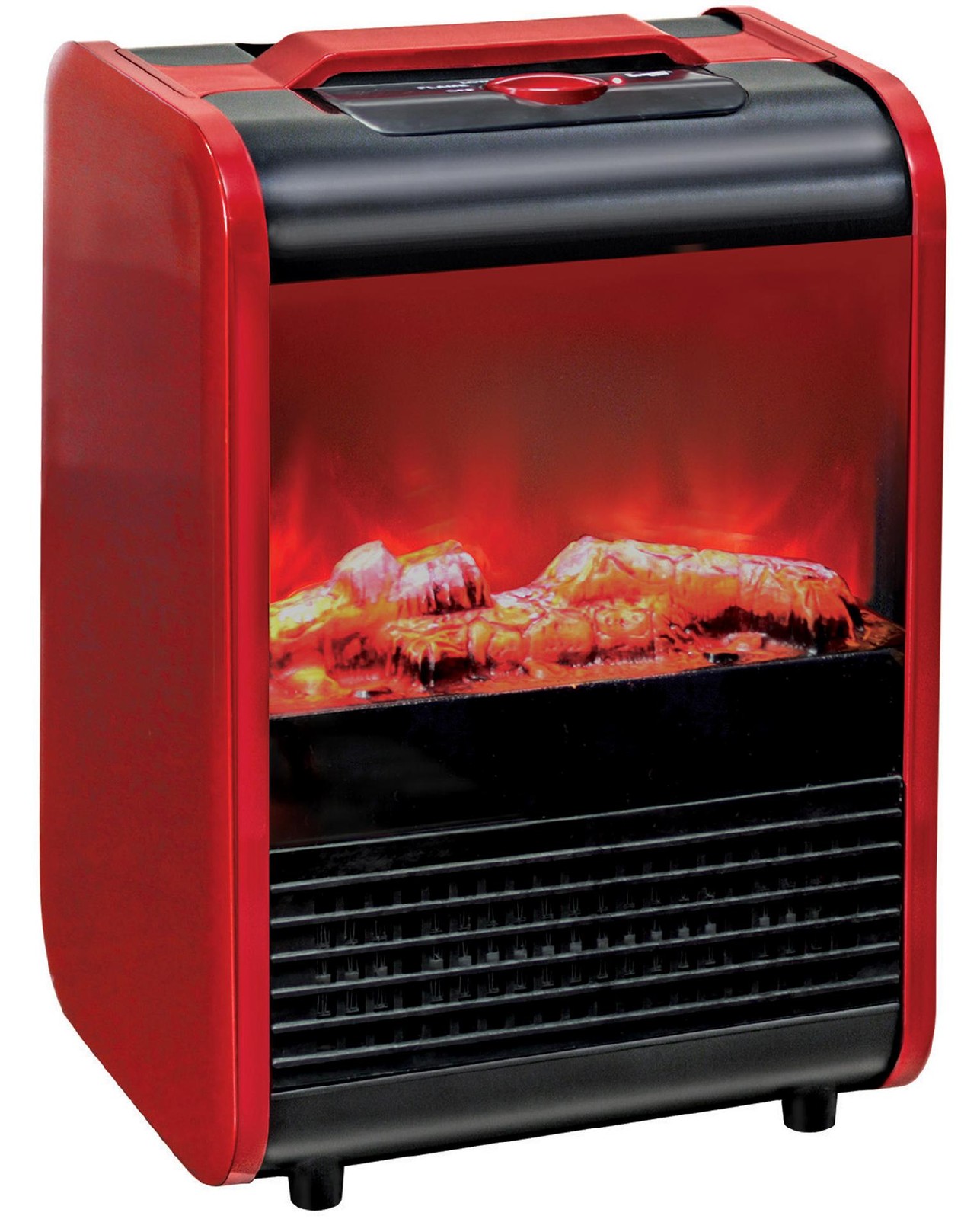 Kenmore Comfort Zone Mini Fireplace Electric Space Heater Led Picture 1 Of