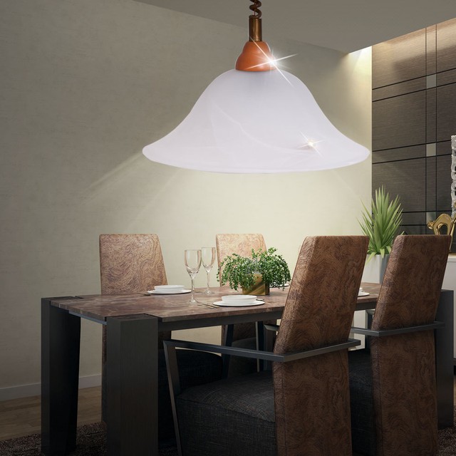 Design Led Pendant Light Dining Room Lighting Glass Lamp Height Design Led Pendant Light Dining Room Lighting Glass Lamp Height Adjule E27