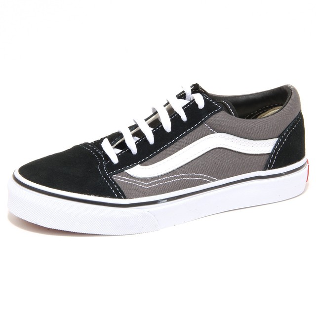 Vans OLD SKOOL LowTop Sneaker unisex bambino Multicolore BLK/PEWTER G4B 3 Vans OLD SKOOL LowTop Sneaker unisex bambino Multicolore BLK/PEWTER G4B 3