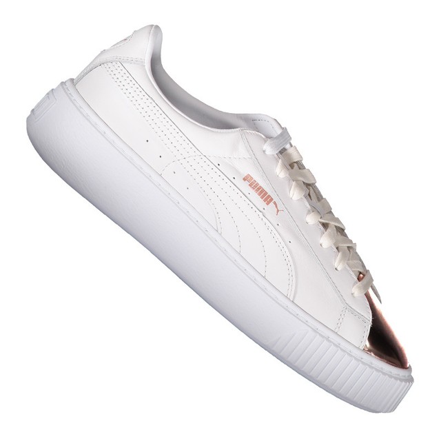 PUMA Basket Platform METALLIZZATO Sneaker Donna f03 PUMA Basket Platform METALLIZZATO Sneaker Donna f03