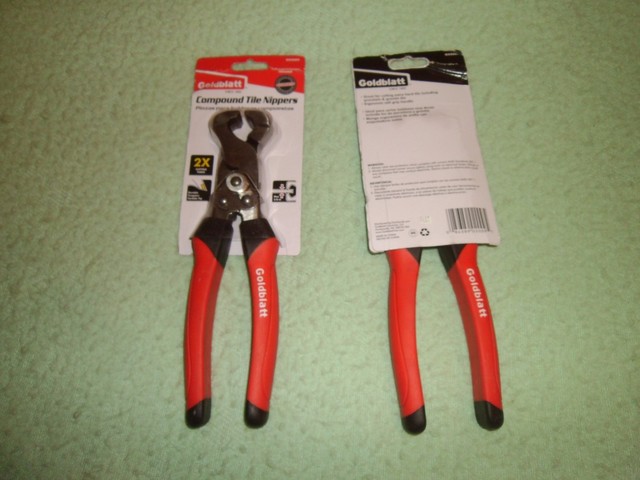 Goldblatt Compound Tile Nippers Tungsten Carbide Tip Item G02009 G02009 Goldblatt Compound Tile Nippers Tungsten Carbide Tip Item