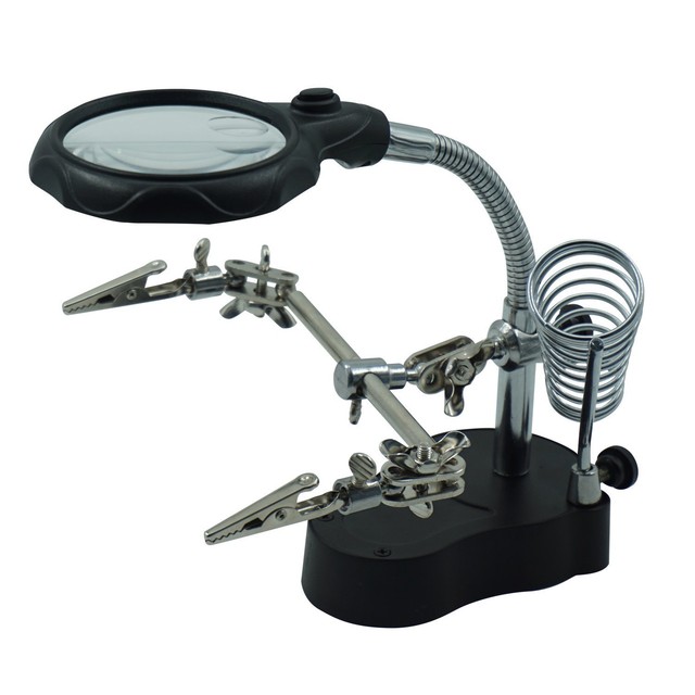 Lnchett Led Light Magnifier Desk Lamp Helping Hand With Magnifying Lnchett Led Light Magnifier Desk Lamp Helping Hand With Magnifying Glass
