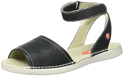 Softinos Tia385Sof con Cinturino alla Caviglia Donna Black Black 35.5 EU Softinos Tia385Sof con Cinturino alla Caviglia Donna Black Black 35.5 EU