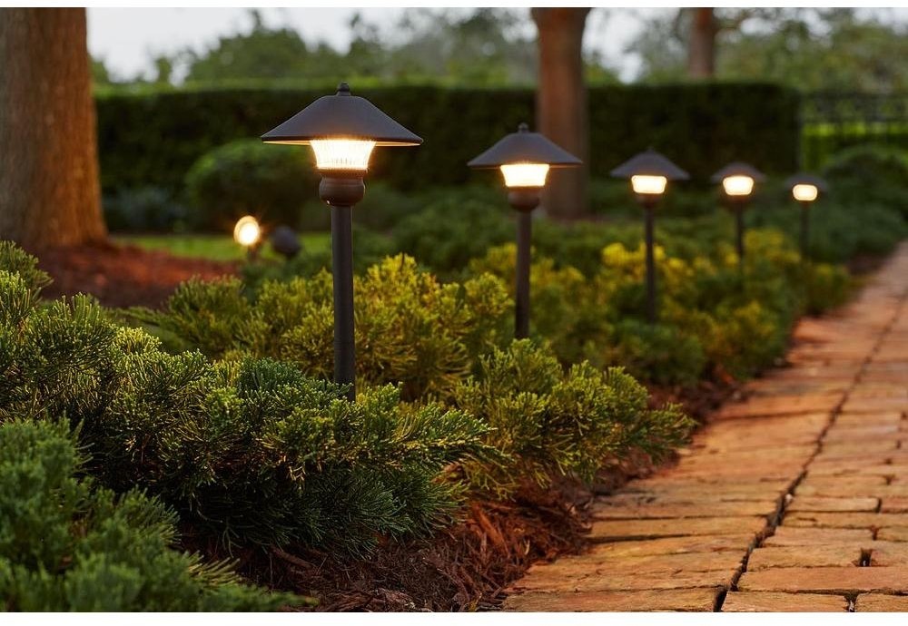 Landscape Lighting Kit Led Light Set Low Voltage Outdoor Garden 4