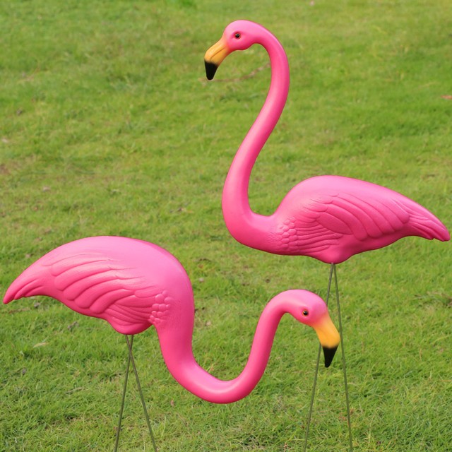 Image result for plastic flamingo