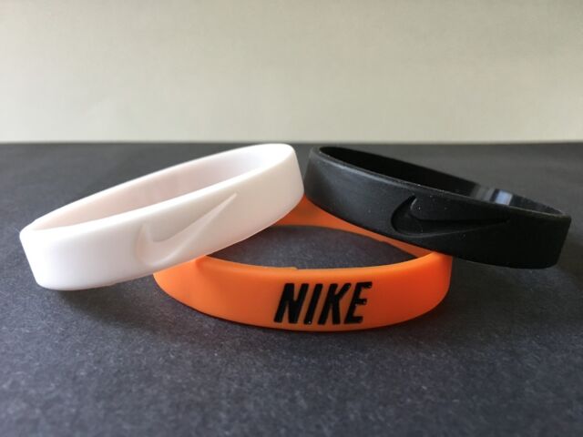 Nike Sport Baller Band Silicone Rubber Bracelet Wristband (set for 3 ...