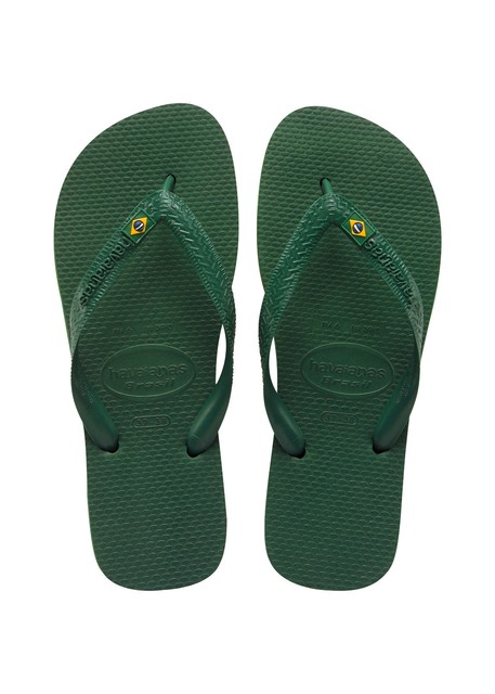 Havaianas Brasil 4000032 Infradito Unisex Adulto Verde Brasil M1V Havaianas Brasil 4000032 Infradito Unisex Adulto Verde Brasil M1V