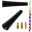 Auto Aluantenne Antenne 55mm Schwarz opel corsa A B C D 7017