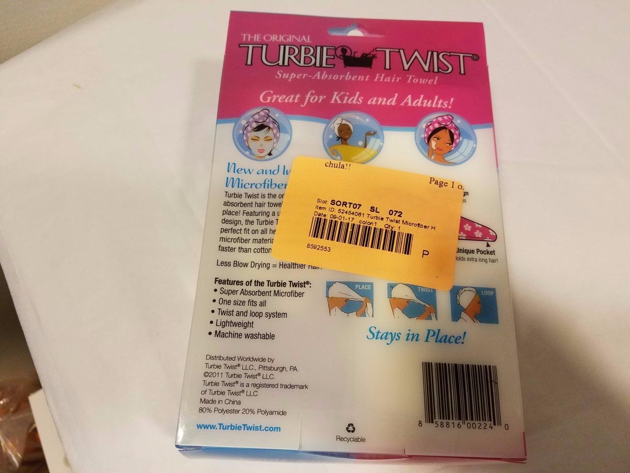 Turbie Twist Microfiber Super Absorbent Hair Towel Twin Pack Res Content Global Inflow Inflowcomponent Cancel