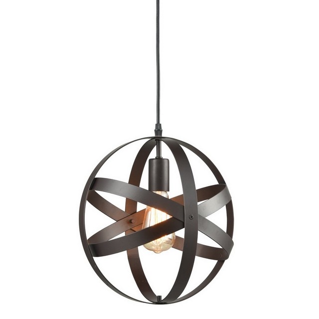 Truelite Metal Spherical Pendant Displays Changeable Truelite Metal Spherical Pendant Displays Changeable Hanging Lighting