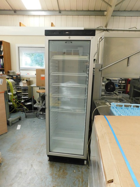 Tefcold Fs1380 White Glass Door Fridge Commercial Catering Tefcold Fs1380 White Glass Door Fridge Commercial Catering