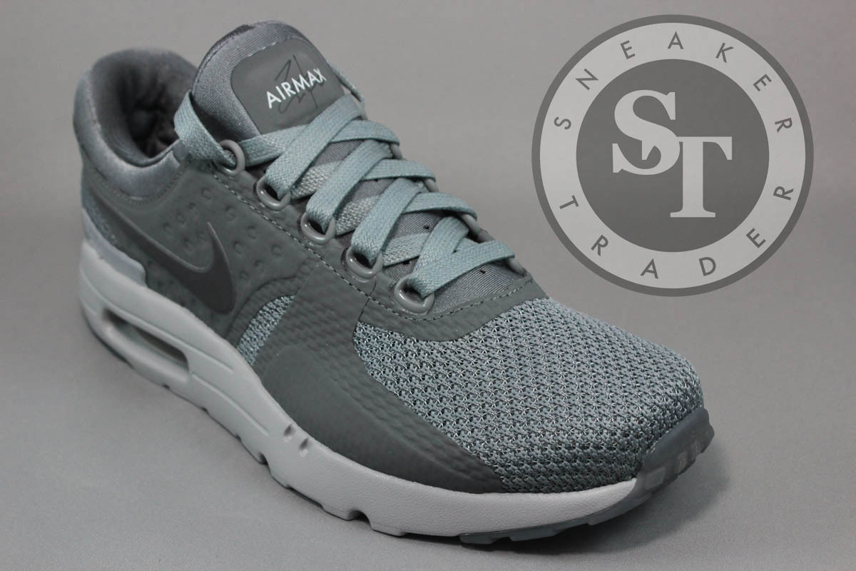 Nike Air Max Zero 0 QS Cool Grey / Dark Grey - Wolf 789695-003 Mens Sz. 9.5 Nike Air Max Zero 0 QS Cool Grey / Dark Grey - Wolf 789695-003 Mens Sz. 9.5