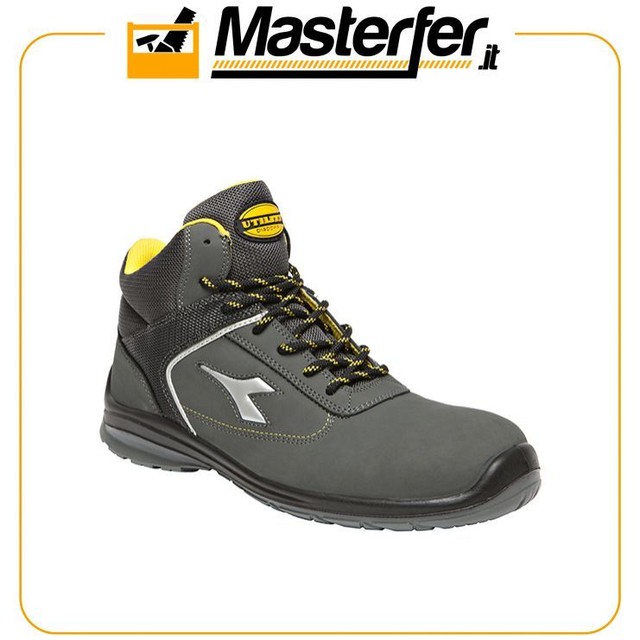 Diadora Scarpe Antinfortunistiche Alte cl. S3 SRC Tg. 40 Grigio D BLITZ HI S3 Diadora Scarpe Antinfortunistiche Alte cl. S3 SRC Tg. 40 Grigio D BLITZ HI S3