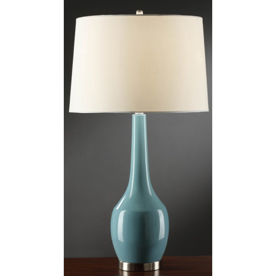 Crestview Collection Cvap1344c Nina Table Lamp Blue Picture 1 Of
