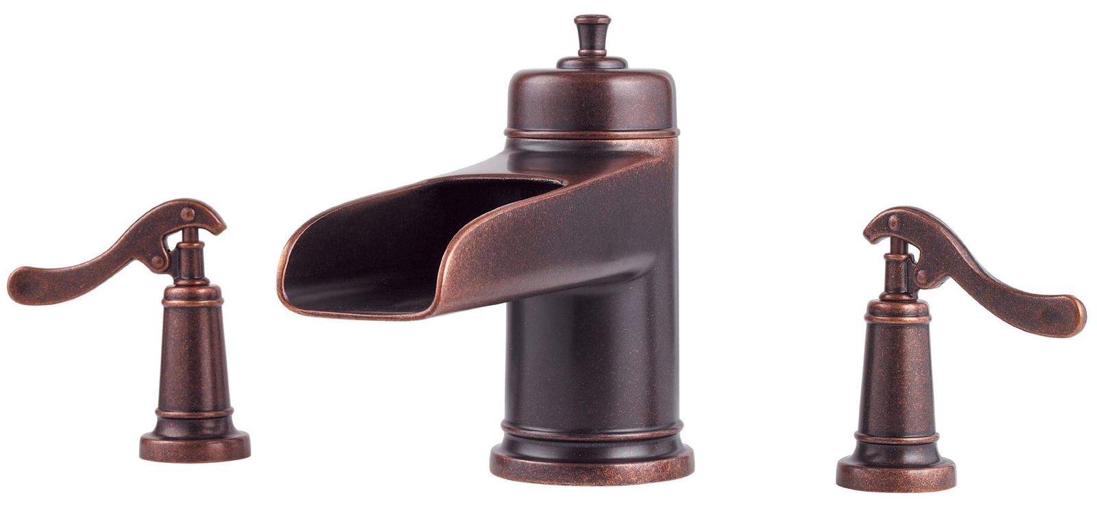 Pfister Ashfield 2 Handle Roman Tub Faucet Rustic Bronze Picture 1 Of 2