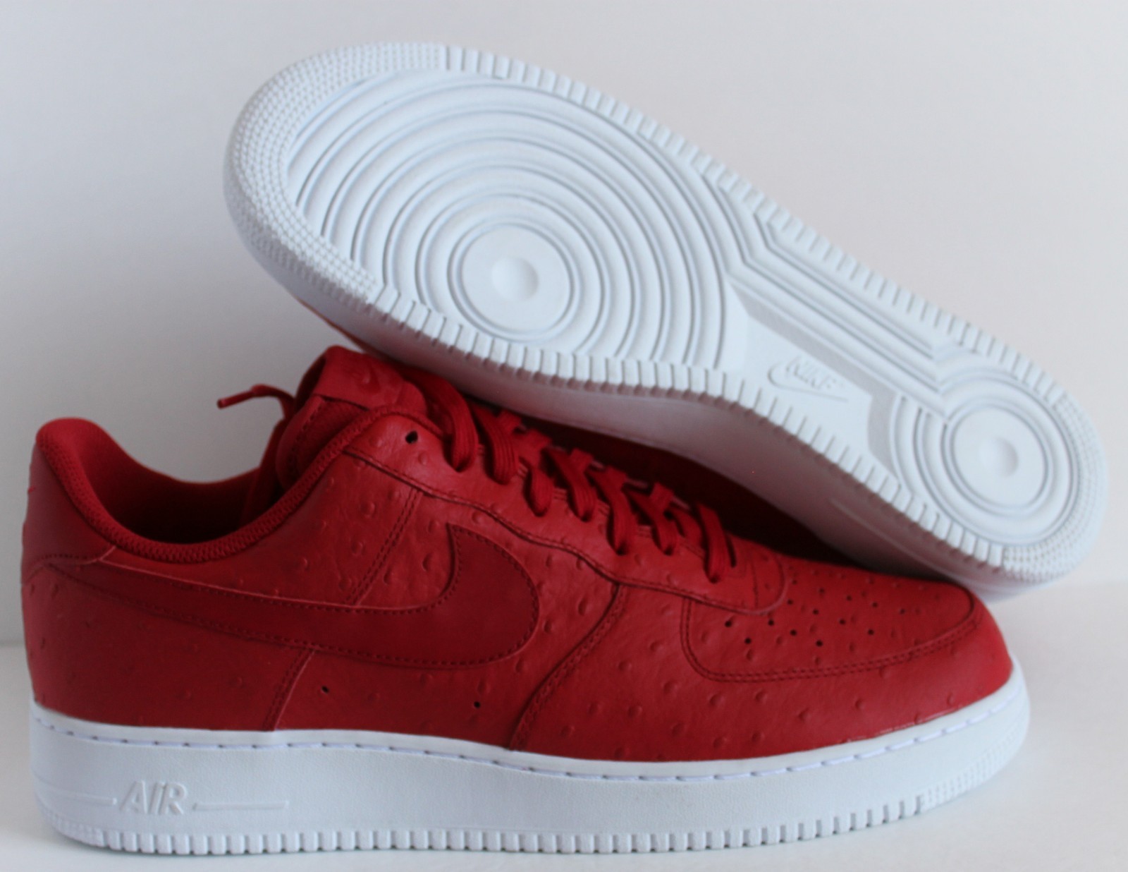 Nike Air Force 1 '07 Lv8 Ostrich Sz 11.5 718152 603 Gym Red Classic Nike Air Force 1 '07 Lv8 Ostrich Sz 11.5 718152 603 Gym Red Classic