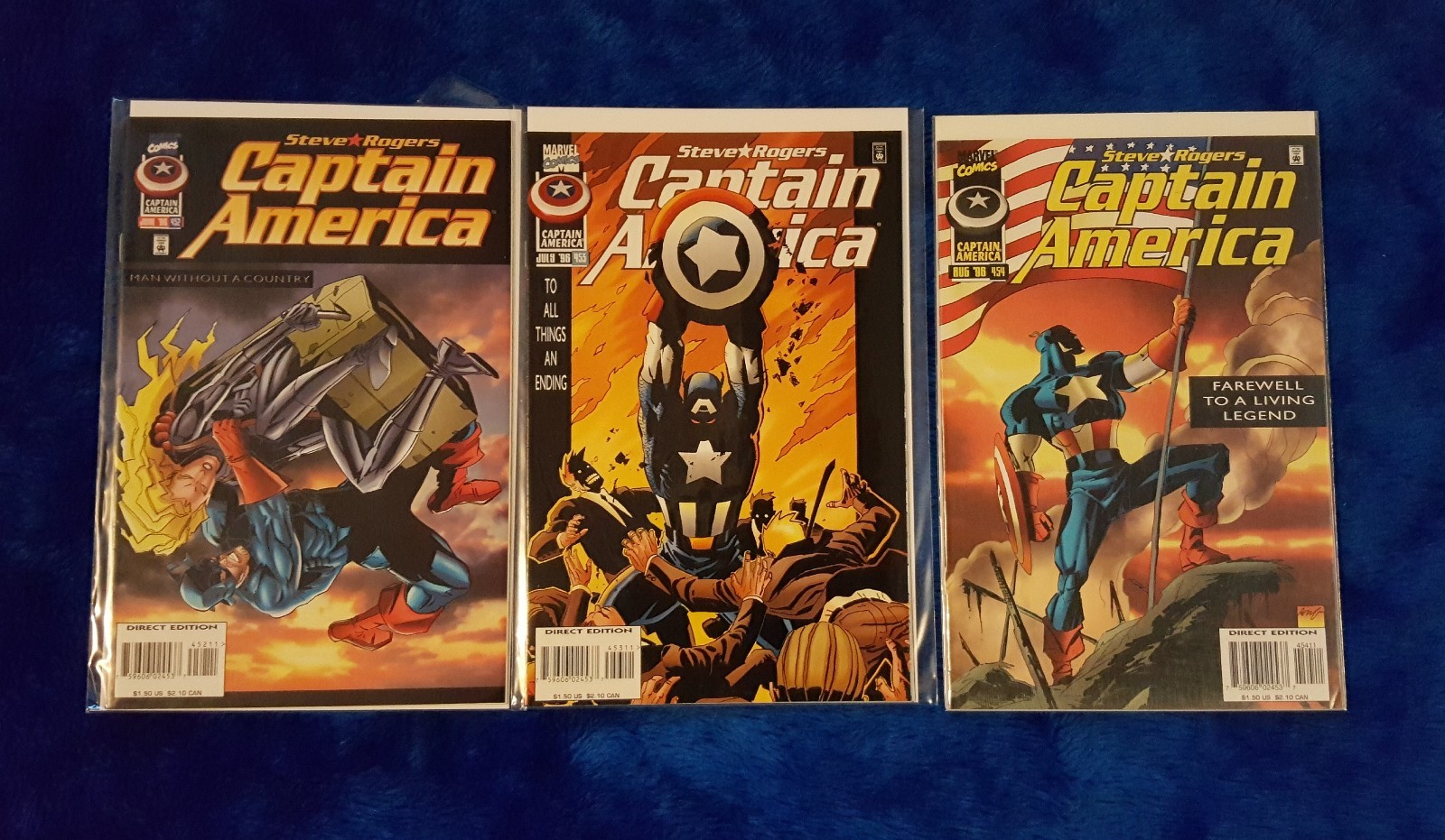 Captain America 452 Jun 1996 Marvel Captain America 452 Jun 1996 Marvel