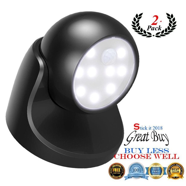 2pack 20 Led Auto Motion Sensor Light Outdoor Security Battery Led Auto Motion Sensor Detector Outdoor Porch Light Battery Operated 2 Pack New