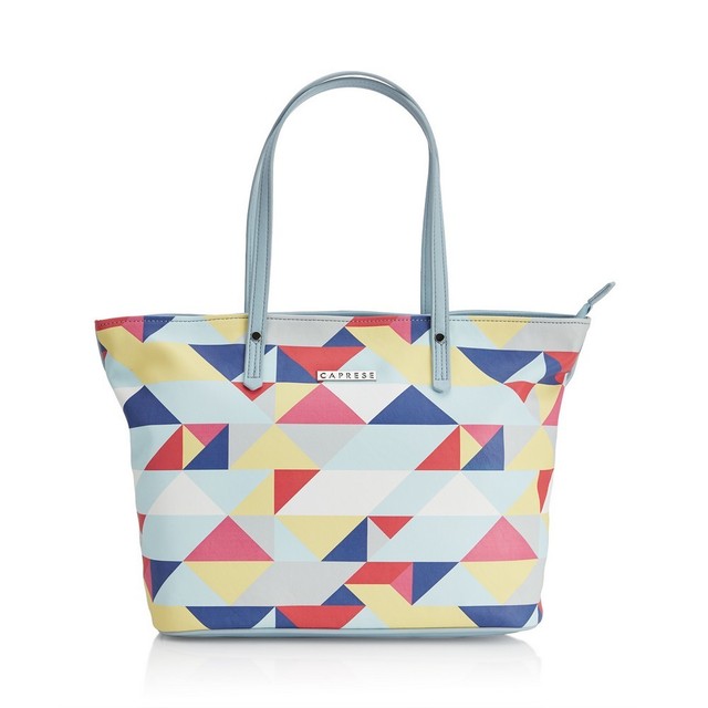Caprese Women S Pale Blue Tote Shoulder Strap Bag Ebay Caprese Women S Pale Blue Tote Shoulder Strap Bag