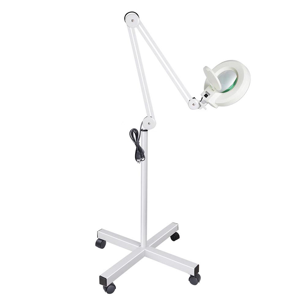 5x Clamp Mount Magnifier Floor Stand Lamp Magnifying Glass Lens 5x Clamp Mount Magnifier Floor Stand Lamp Magnifying Glass Lens Diopter