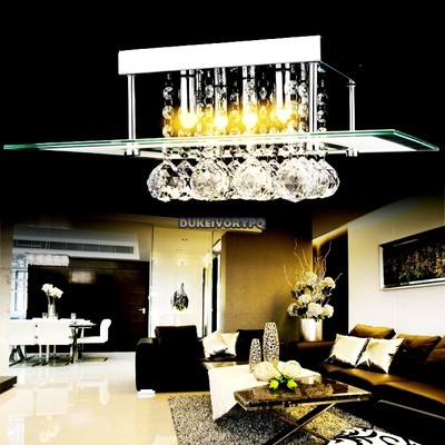 Dining Room Crystal LED Ceiling Light Pendant Lamp Fixture Lighting Chandelier Dining Room Crystal LED Ceiling Light Pendant Lamp Fixture Lighting Chandelier