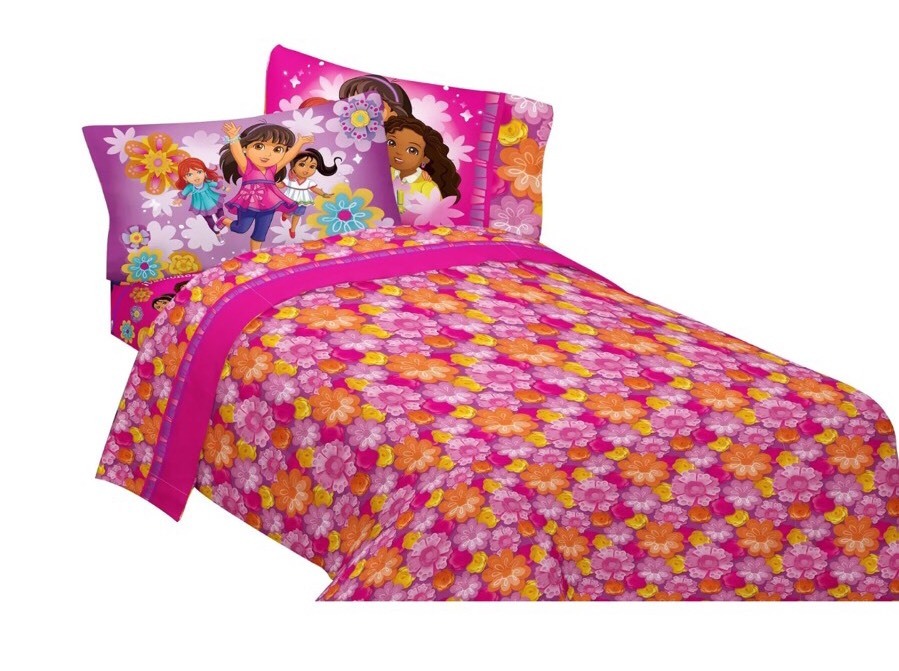 Nick Jr Dora And Friends Hola Amigas 3pc Sheet Set Twin Picture 1 Of 4